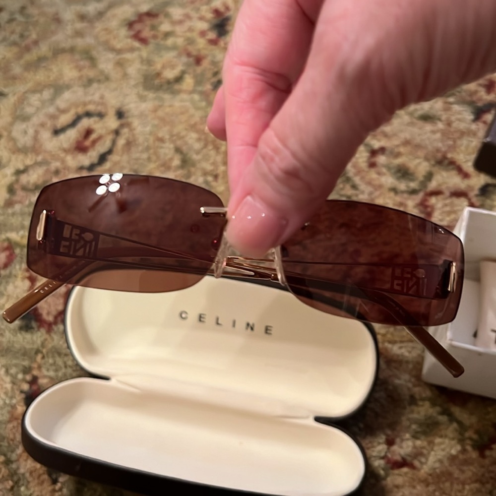 Authentic Celine sunglasses. Like new condition. No scratches on lenses. - Picture 6 of 14